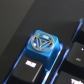 1pc Artisan Zinc-plated Alu-alloy Keycaps for Mechanical Keyboard R4 Overwatch DVA / Iron Man / One Piece / Captain America